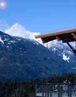Quest University, Cafeteria Patio, Squamish, British Columbia, Canada CM11-018
