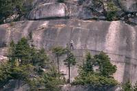 Highlight for Album: Rock Climbing, Squamish, British Columbia Stock Photos