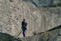 Rock Climbers, Stawamus Chief, Squamish, British Columbia, Canada CM11-07