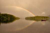 Rose Harbour Rainbows, Gwaii Haanas National Park Reserve, Haida Gwaii, British Columbia, Canada CM11-03