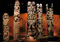 Royal BC Museum Photos, Totem Poles, Victoria, British Columbia, Canada CM11-21
