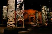 Royal BC Museum Photos, Totem Poles, Victoria, British Columbia, Canada CM11-23