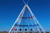 Highlight for Album: Saamis Tepee, Medicine Hat, Alberta, Canada - Alberta Stock Photos