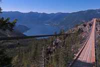 Sea to Sky Gondola, Suspension Bridge, Squamish, British Columbia, Canada CMX 003