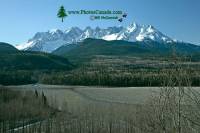 Highlight for Album: Seven Sisters Provincial Park Photos, Skeena River, British Columbia Stock Photos