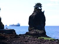 Siwash Rock, Stanley Park Seawall, Vancouver, British Columbia, Canada 05