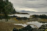 Highlight for Album: Tanu Photos, T'aanuu Lnagaay, Haida Heritage Site, Gwaii Haanas National Park Reserve, Queen Charlotte Islands, British Columbia, Canadian National Parks Stock Photos