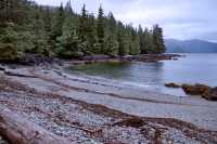 Tanu, T'aanuu Lnagaay, Laskeek Bay, Haida Heritage Site, Gwaii Haanas National Park,   British Columbia, Canada CM11-01