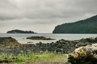 Tanu, T'aanuu Lnagaay, Laskeek Bay, Haida Heritage Site, Gwaii Haanas National Park,   British Columbia, Canada CM11-02