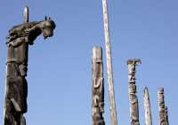 Kitwanga Totems, The Hazeltons, British Columbia CM11-02