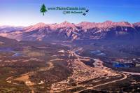 Highlight for Album: Town of Jasper Photos 2009, From Jasper Tramway, Alberta, Jasper National Park Stock Photos