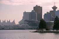 Vancouver, Canada Place, Coal Harbour, December 2008, British Columbia, Canada CM11-39