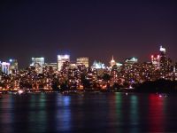 Vancouver Night, Skyline, British Columbia, Canada  07