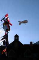 Whistler Village 2010 Olympics, Helium Security Balloon, British Columbia, Canada CM11-22