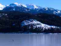 Skating, Green Lake, Whistler, British Columbia, Canada 07