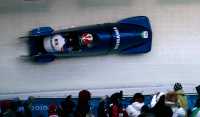 Whistler 2010 Olympics Sliding Centre, Romania Bobsled, British Columbia, Canada CM11-03