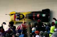 Whistler 2010 Olympics Sliding Centre, Swiss Bobsled, British Columbia, Canada CM11-02