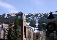 Highlight for Album: Whistler Village Photos, January 2009, British Columbia, Canada Stock Photos